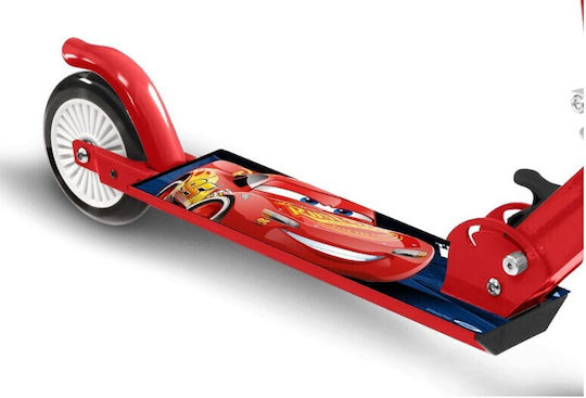 Stamp Păsărică copii Pliabil Cars 3 2 Roti Roșu