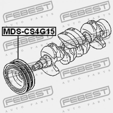 Poliță Arbore Cotit Mitsubishi Lancer Lancer Cedia Cs Ct 2000.03-2009.08 Jpn Mr994676