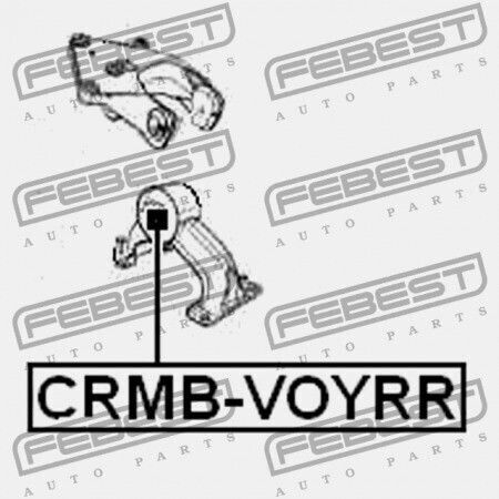 Back Engine Mount Cushion Integration Chrysler Voyager V 2007 2016 04880603AA
