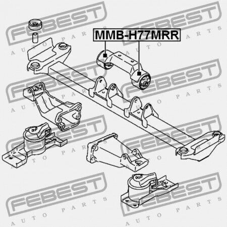 Perna Suport Motor Spate Mitsubishi Provocator K90 1996.05-2001.08 Jpn Mr319774