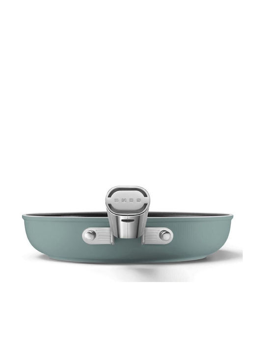 Smeg 50's Style Тиган от Алуминий с Керамично Покритие Емералд 20см