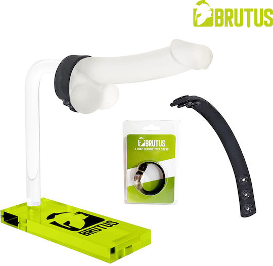 Brutus 3 Snap Curea Din Silicon Pentru Penis