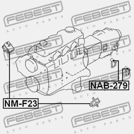Suport Motor Fata Nissan Atlas Atlas Condor F23 1992.01-2007.06 Jp 11220-6t000