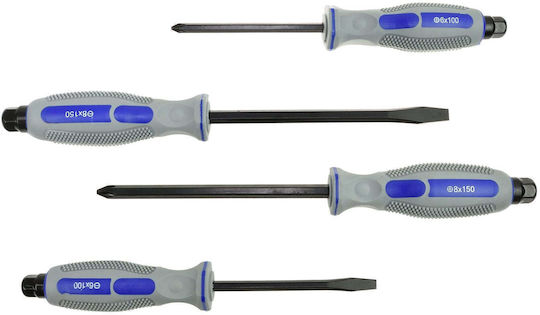 Geko Geko Schraubendreher-Set 4 Magnetische