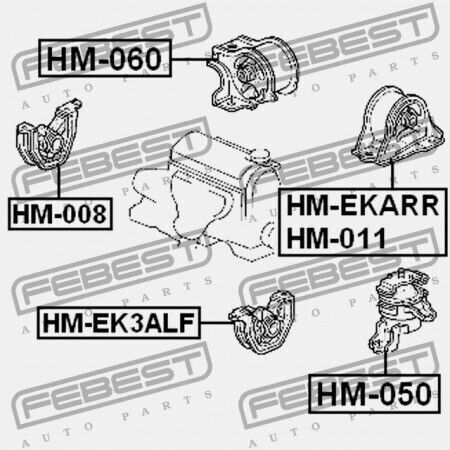 Suport Motor Dreapta Honda CR-V RD1 1996-2001 GN 50841-SR3-984