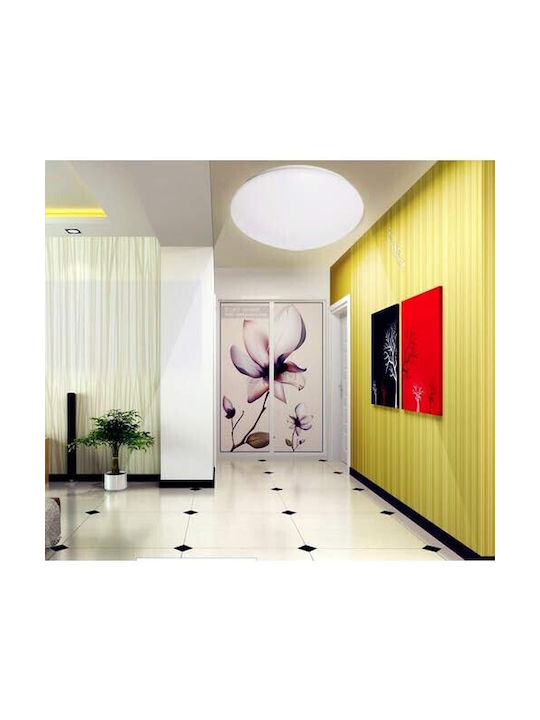 Lightplanet Deckenleuchte montieren Grau mit Integrierte LED