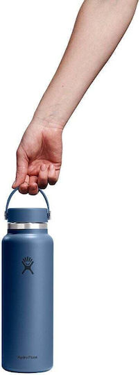 Hydro Flask Wide Flex Cap Μπουκάλι Θερμός 1.18lt Μπλε