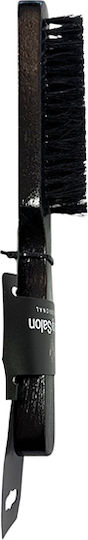 Beauty Salon Wooden Beard Brush Black