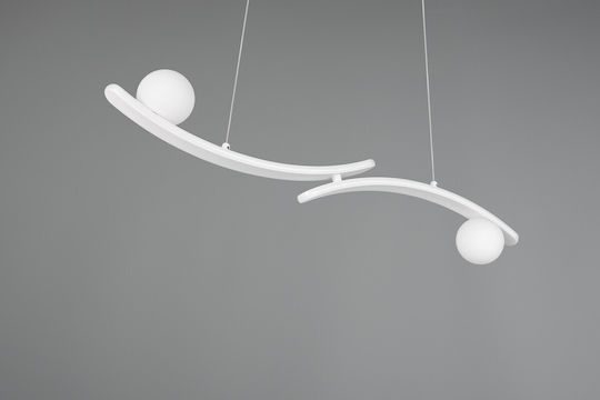 Trio Lighting Napoli Ceiling Light White LED