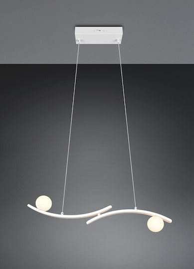 Trio Lighting Napoli Ceiling Light White LED