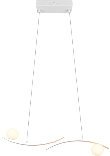 Trio Lighting Napoli Ceiling Light White LED