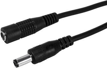 Powertech DC - DC Кабел 5м Черен CAB-H202