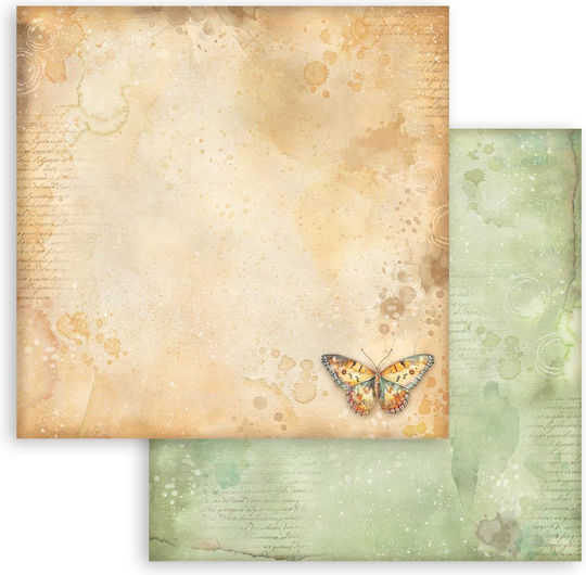 Χαρτιά Scrapbooking 10τεμ 20.3×20.3cm Stamperia Daisy Art Backgrounds