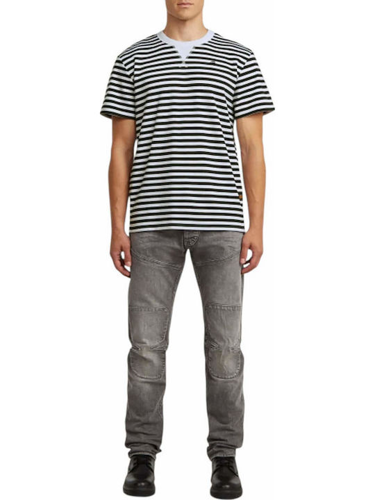 Nifous T-shirt Striped Black & White