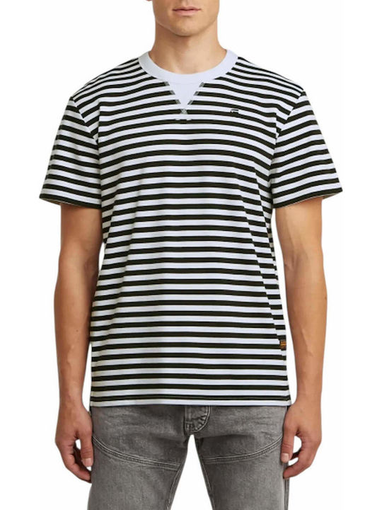 Nifous T-shirt Striped Black & White