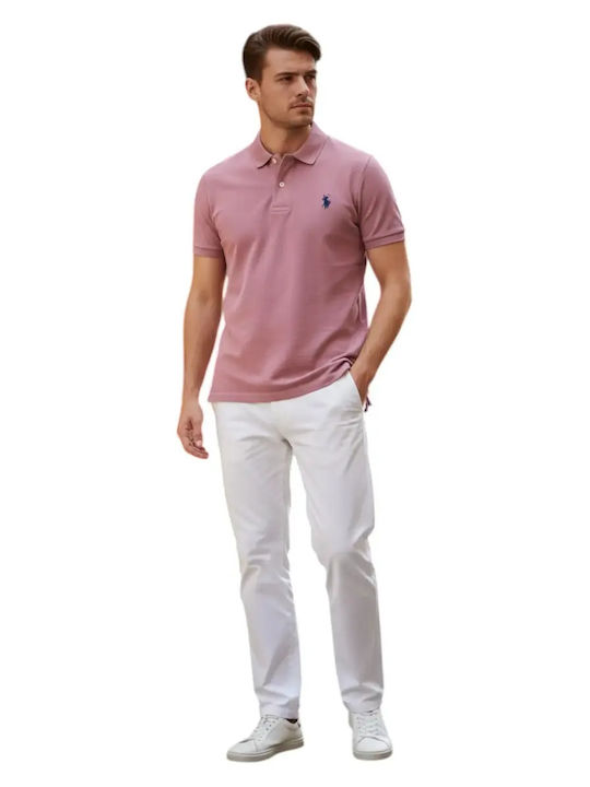 Pique Polo T-shirt Pink US43197036-000147-152