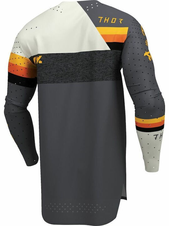 Thor Jersey League Racewear Sportmode Gray Charcoal Gray Polyester