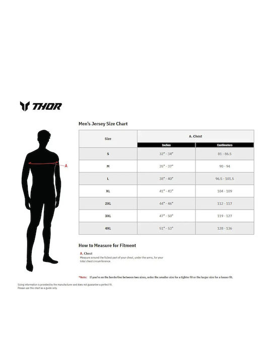 Thor Блуза Synth Racewear Sportmode Черна Polyester