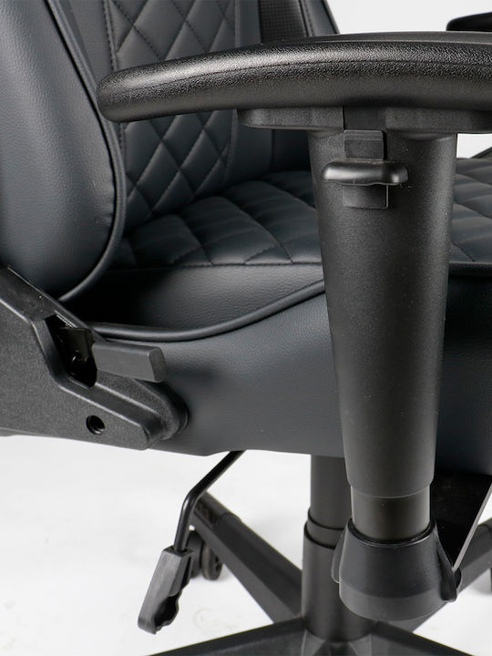 Gembird GC-03-BL Gaming Chair Artificial Leather with Adjustable Arms Black