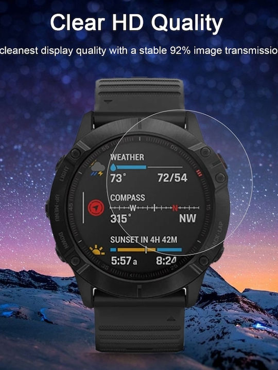 2.5d 9h Tempered Glass για το Garmin Fenix 6 Pro 1τμχ CA4129