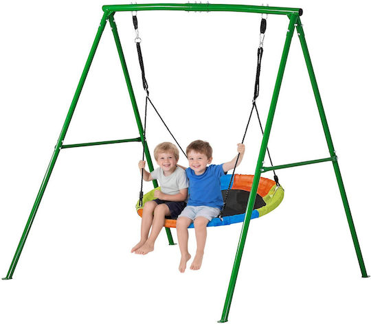 Vevor Hanging Metal Swing Green