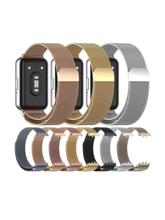 Λουράκι Ανοξείδωτο Ατσάλι Χρυσό (Galaxy Fit3)