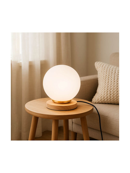 Megapap Decorative Lamp Luma E27 12x12x18cm
