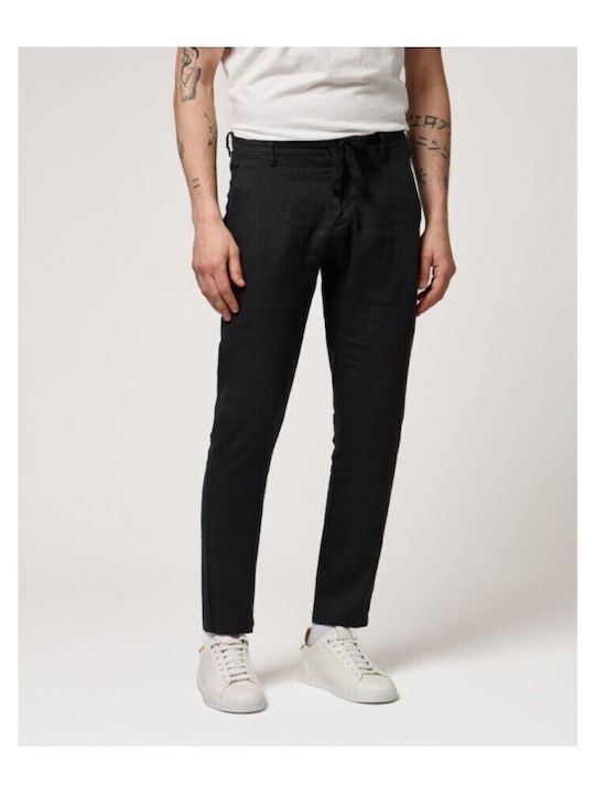 Pantalon Barbati Slim Fit Negru