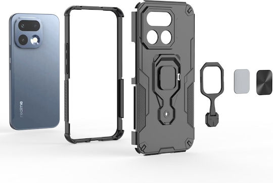 Handyhülle Realme 16 Pro+ 5g OEM Harte Rückseite Pc+tpu Dunkelblau Stand