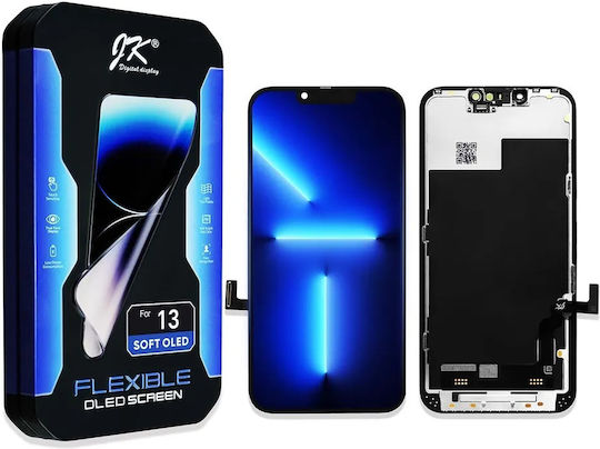 Οθόνη OLED με Μηχανισμό Αφής για iPhone 13 Nokia 6.1 (Μαύρο)