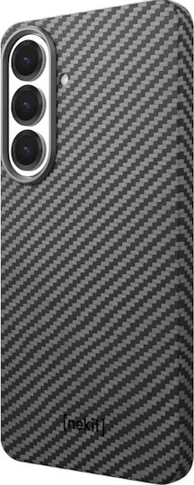 Samsung Galaxy S26 Plus Nekit Fiber Hart Kunststoff Magsafe Aramid Fiber 1mm 1500d Kevlar Schwarz