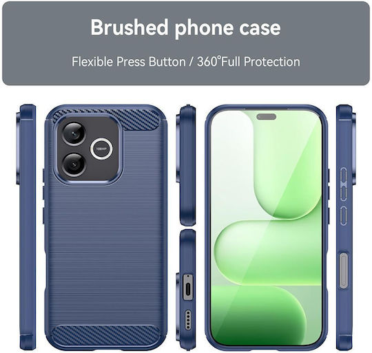 Techsuit Carbon Silikon Honor 600 Lite Blau