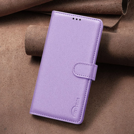 Xiaomi Poco M8 Pro 5g Redmi Note 15 Pro+ 5g Binfen Case Color Bf32 Flip Wallet Synthetic Leather Pu Tpu Purple Rfid Wallet Stand