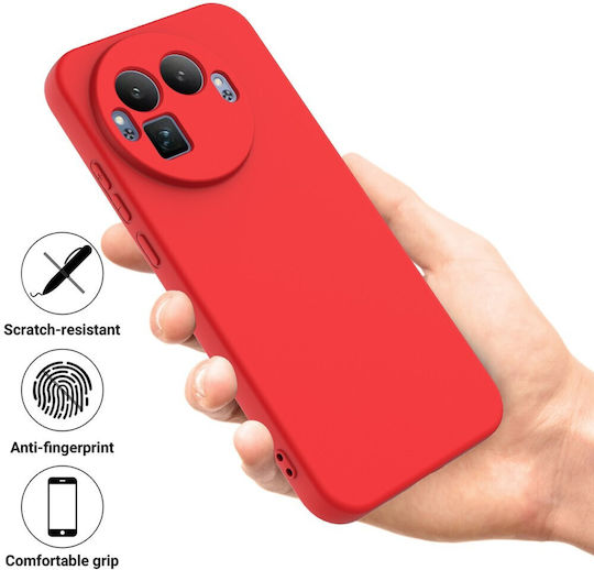 Realme Gt 8 Pro 5g Oem Silicone Back Cover Red Neck Strap Case