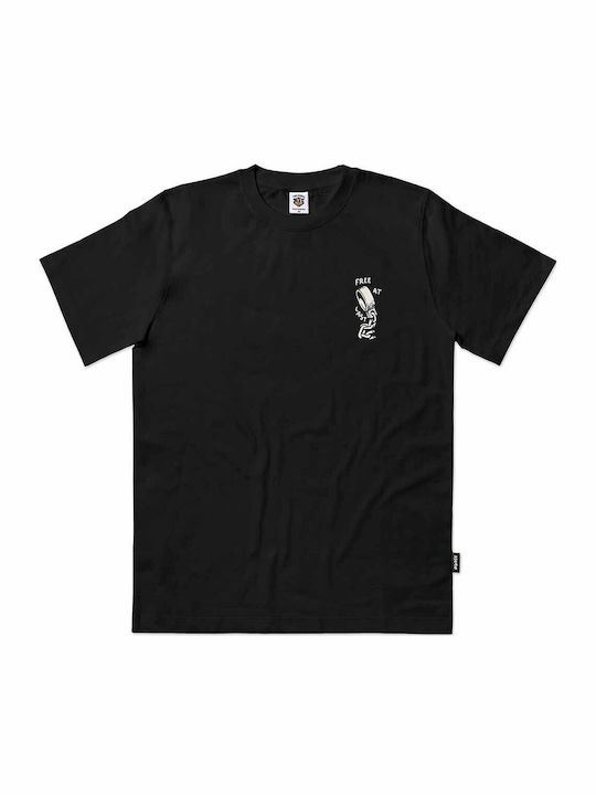 Dudes T-shirt Μαύρο