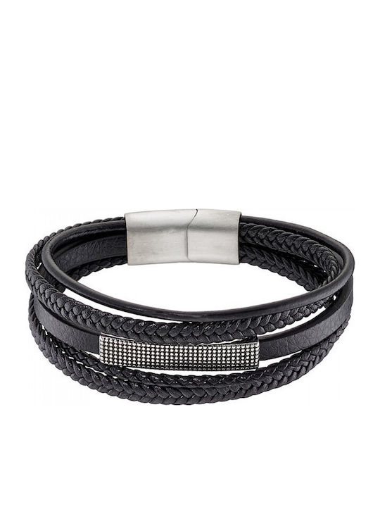 Verorama Herren Lederarmband