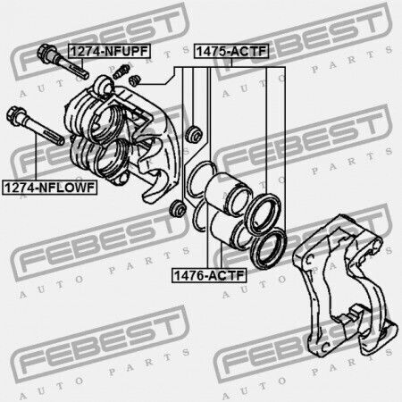 Reparaturkit Für Vorderen Bremssattel SsangYong Kyron 2005-2013 4814009152