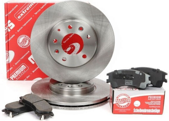 Master-Sport Brake Disc Set for Mazda 6 Gg 6 Gy