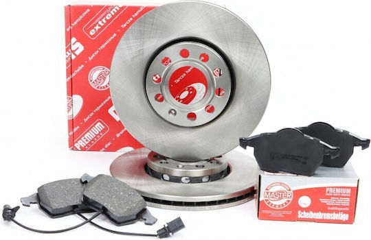 Set Bremsbelag Scheiben Vorderseite Audi A3 8l1 A4 8d2 A4 Avant 8d5 A6 4b2 C5 A6 Avant 4b5 C5 8e0615301r