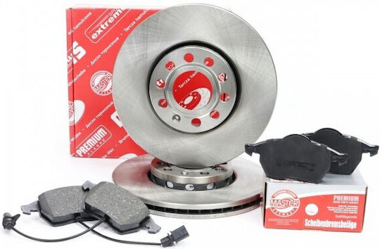 Set Bremsbelag Scheiben Vorderseite Audi A3 8l1 A4 8d2 A4 Avant 8d5 A6 4b2 C5 A6 Avant 4b5 C5 8e0615301r