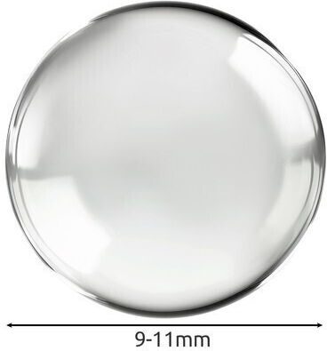 Set 10,000 Hydrogel Beads Water-expandable Biodegradable 11 Mm Diameter Transparent
