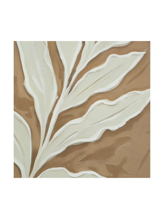 Artekko Canvasia Μπεζ Πίνακες Καμβά Μαύρη Κορνίζα 60x3.6x90 Cm 2pcs 60cm X 3.6cm X 90cm