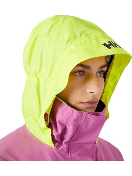 Helly Hansen Pier 4.0 34486-089 Γυναικείο Μπουφάν για Σκι & Snowboard Ροζ