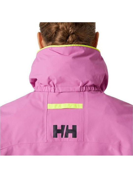 Helly Hansen Pier 4.0 34486-089 Γυναικείο Μπουφάν για Σκι & Snowboard Ροζ