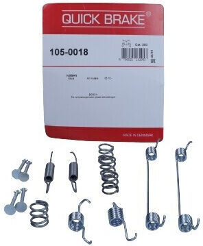 Quick Brake Brake Caliper Springs for Nissan Micra 1.2