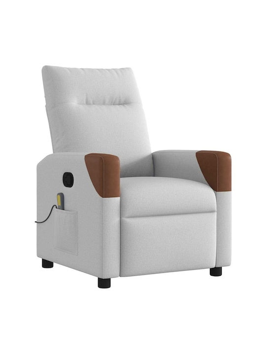 Πολυθρόνα Relax Massage Cloud Grey 69x86x100cm