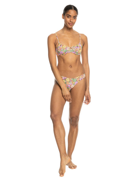 Bikini Bra All About Sol with Adjustable Straps Multicolour Floral