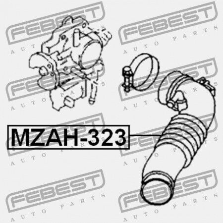 Стебло на въздушен филтър Mazda Familia Bj 1998-2000 Jp Zl01-13-220