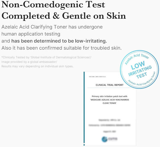 Medicube Azelaic Acid Niacinamide Clear Lotion Τόνωσης Προσώπου με Centella Asiatica, Ceramides & Νιασιναμίδη 250ml