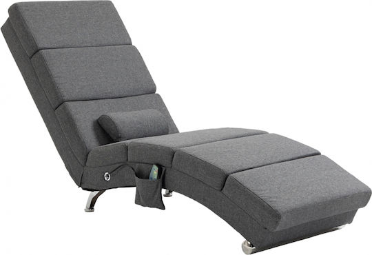 Relax Massage Gray Armchair 56x168x84cm